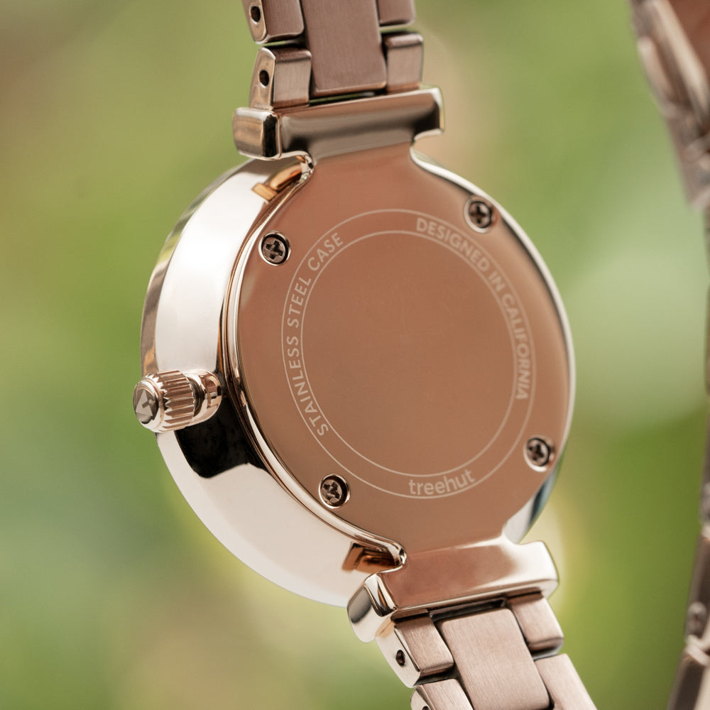 white dial watch