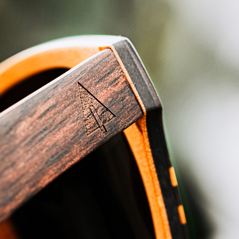 Bali Ebony Carbon Women's Wooden Sunglasses