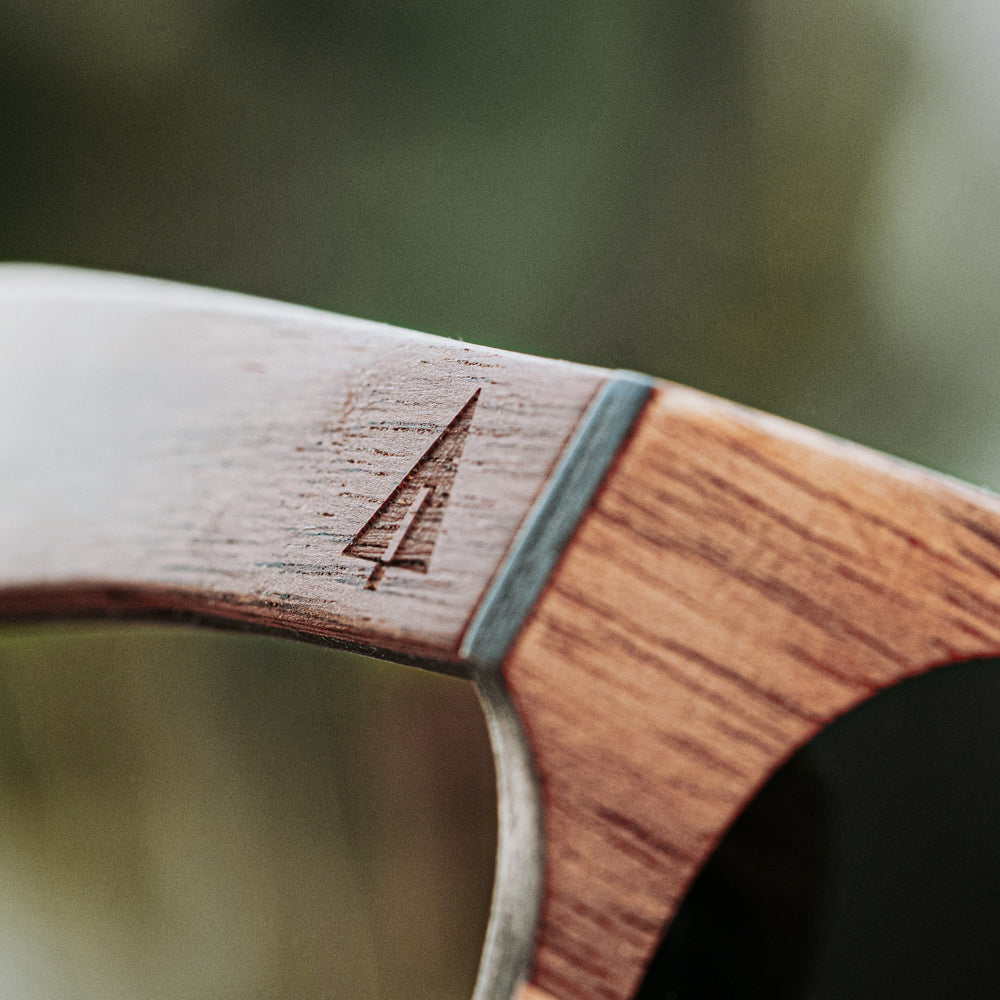 Bali Walnut Carbon Men's Wooden Glasses