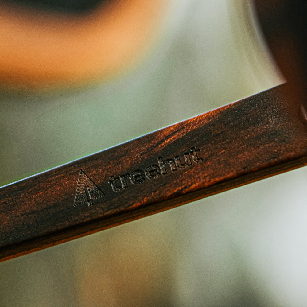 Fjorn Walnut Carbon Men's Wooden Sunglasses