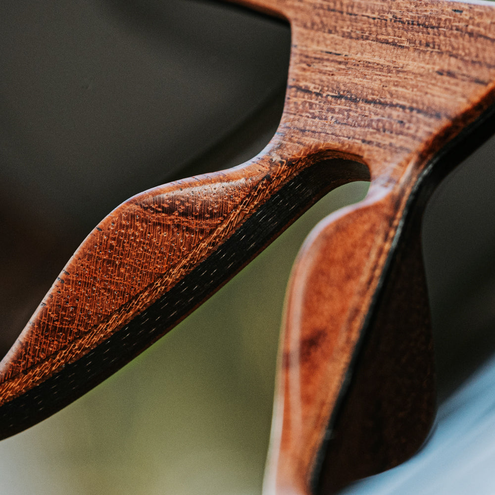 Fjorn Ebony Carbon Men's Wooden Sunglasses