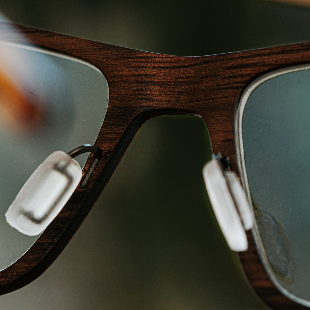 Forge Walnut blue light wood-glasses