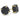 Bloom Midnight Black Druzy Earrings Women's Stone Earring