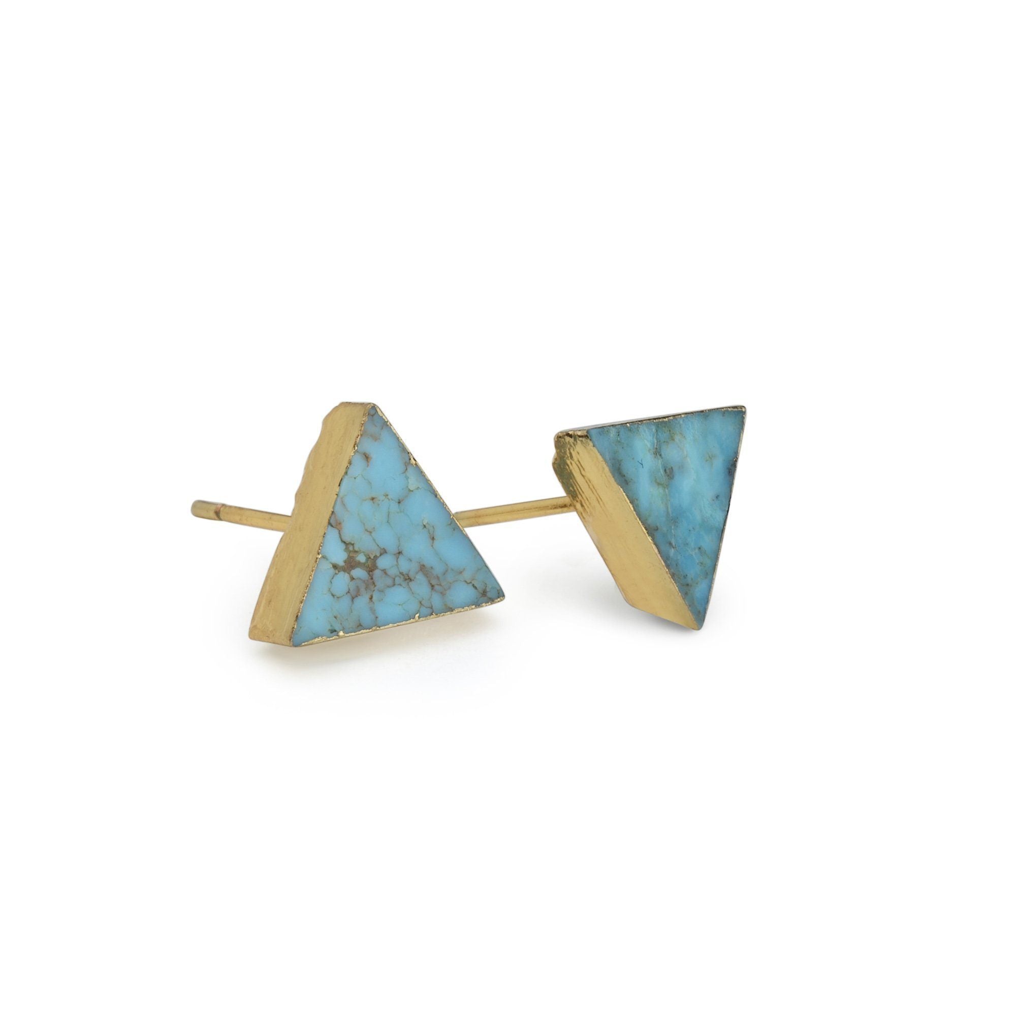 turquoise stone earrings