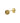 Geo Gold Round Druzy Stud Women's Stone Earring