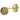 Geo Gold Round Druzy Stud Women's Stone Earring