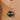 Gold and blue geometrical apatite stone earrings