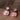 Pink and gold bridesmaid earrings