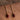 gold and red stone earrings