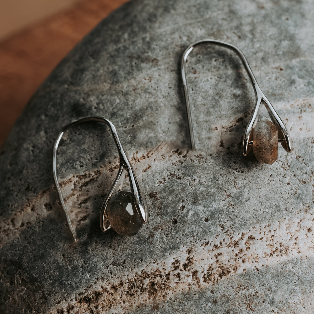 Labradorite Earrings