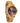 Emma Olive Burgundy Women's Wooden Watch