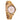 Emma Pearl Olive Rose Gold Women's Wooden Watch