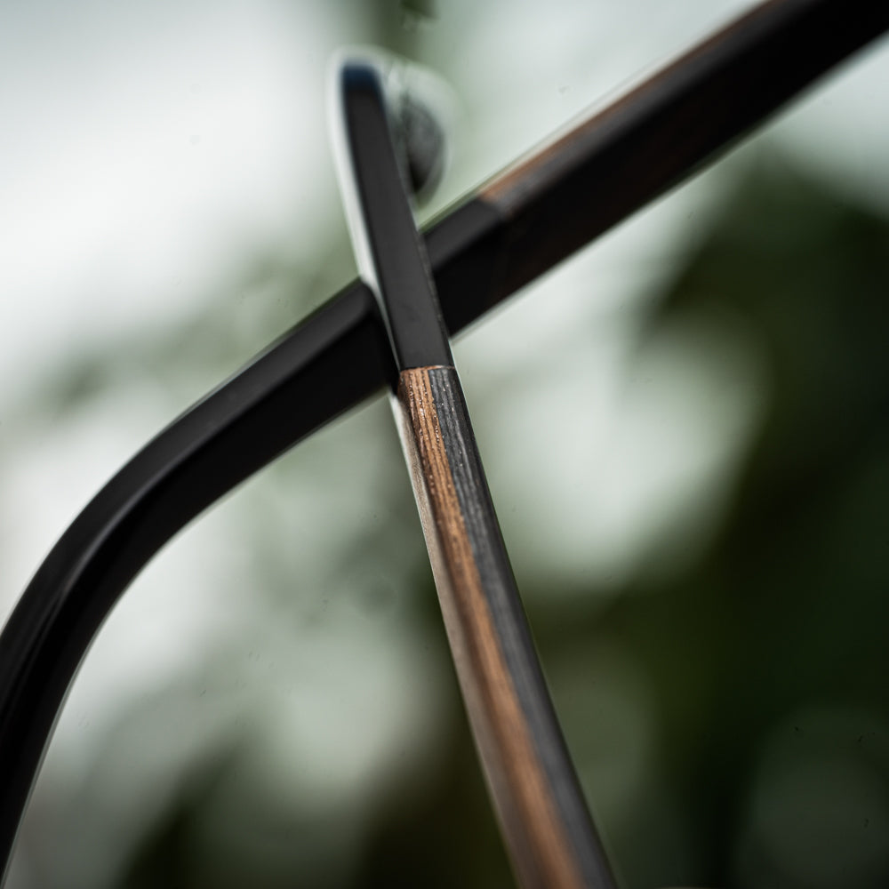 Everest Walnut Carbon RX Men's Wooden Sunglasses