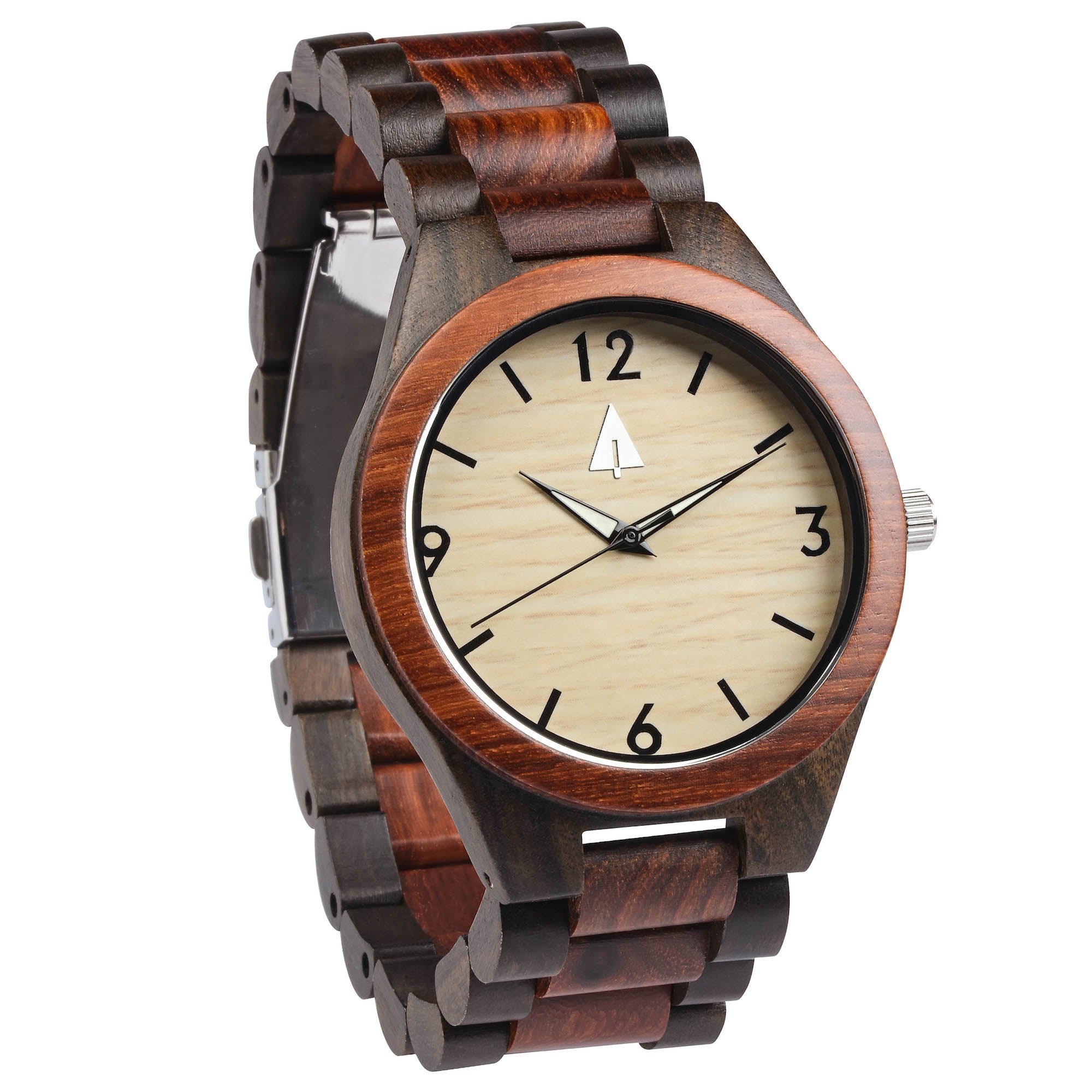 Redwood + Ebony Nova Men's Wooden Watch