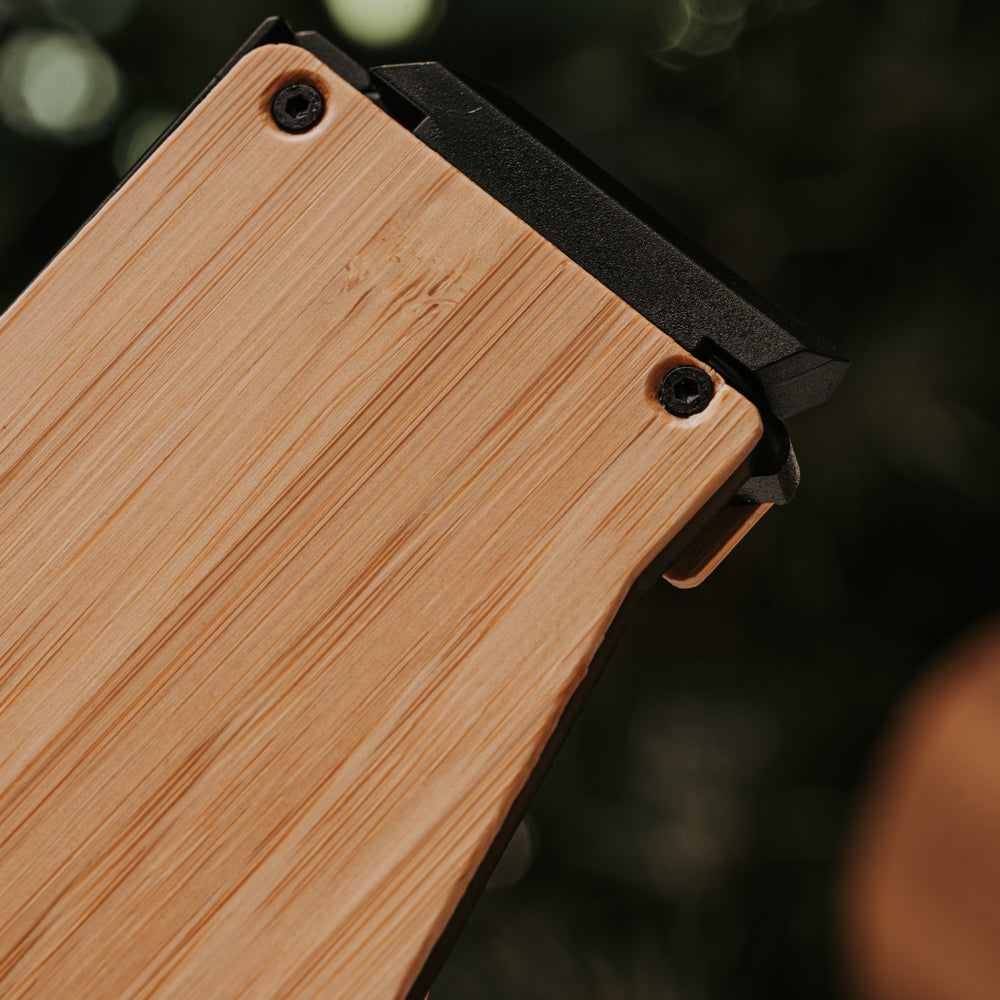 wood wallet