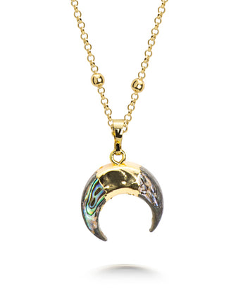 Savanna Rainbow Horn Necklace Women's Stone Necklace
