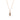 Rose Gold Shell Necklace Women's Stone Necklace