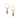 gold shell earrings