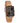 Lola Ebony Rose Gold Mesh Women's Stainless Steel Wooden Watch