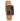 Lola Ebony Rose Gold Mesh Women's Stainless Steel Wooden Watch