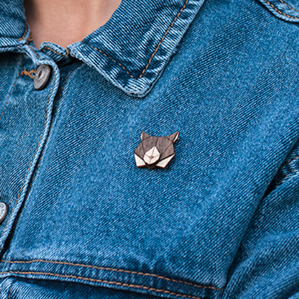 Wooden Lynx Pin Accessories