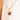 Handmade black heart shaped necklace with 18k gold plated ball chain