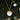 Gold and white pearl shell necklace with twisted gold necklace
