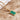 Treehut green malachite stone rectangle pendant with Figaro chain