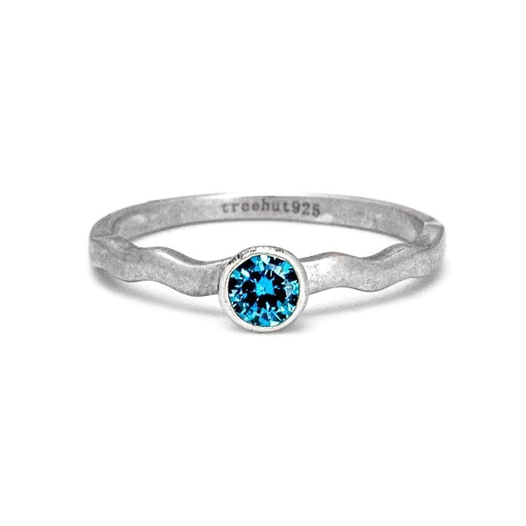 Aquamarine Birthstone Ring