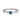 March Aquamarine Birthstone Ring Women's Stone Ring