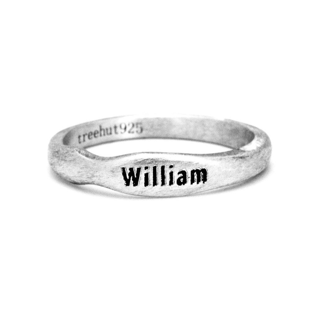 name engraved ring