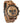 North Zebrawood Gunmetal Men's Chrono Wooden Watch