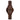 Odyssey Women's Walnut Blue Marble Women's Wooden Watch