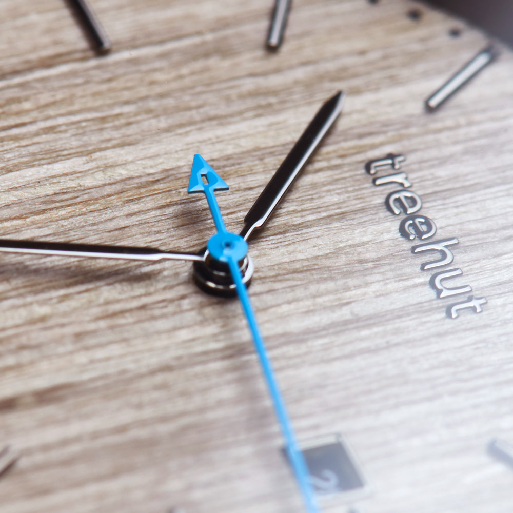 Odyssey Cathaya Walnut Blue Men's Wooden Watch