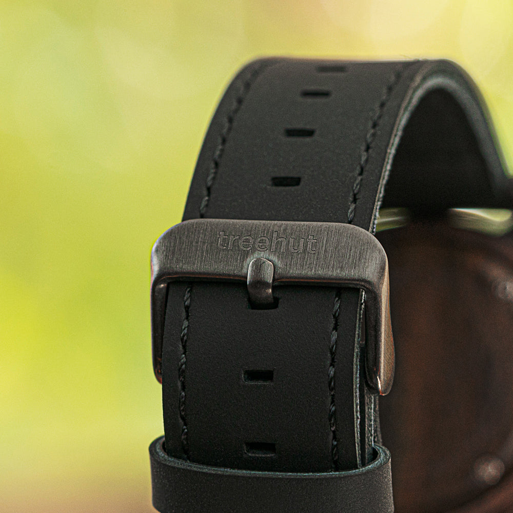 Odyssey Ebony Copper Black Men's Wooden Watch