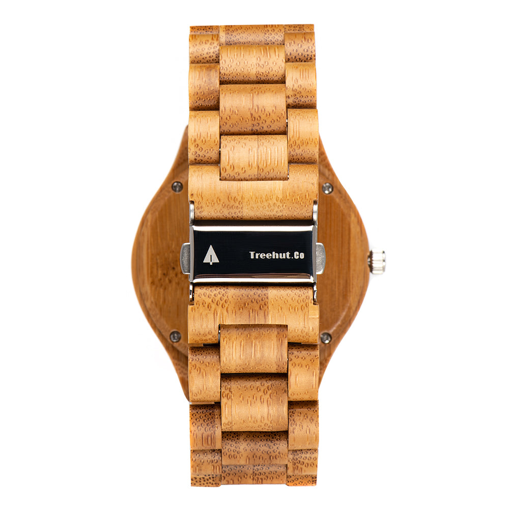 charity: water All Bamboo Boyd Men's Wooden Watch