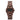 Odyssey Cathaya Walnut Blue Men's Wooden Watch