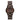 Odyssey Marble Ebony Rose Gold Men's Wooden Watch