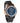 Paradise Ebony Blue Marble Women's Wooden Watch