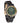 Paradise Ebony Green Marble Women's Wooden Watch