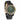 Paradise Ebony Green Marble Women's Wooden Watch