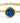 Tiny Blue Druzy Stacking Ring Women's Stone Ring