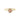 Tiny Champagne Pink Druzy Stacking Ring Women's Stone Ring