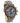 Rise Grey Marble Vegan Men's Stainless Steel Wooden Watch