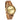 Solstice Zebrawood Gold Women's Wooden Watch