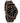 Sierra Wenge Black Marble Men's Wooden Watch