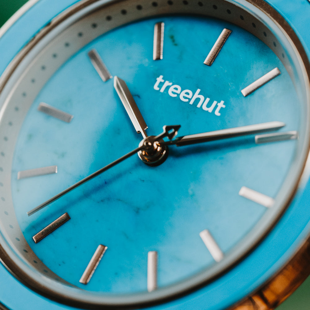 turquoise watch