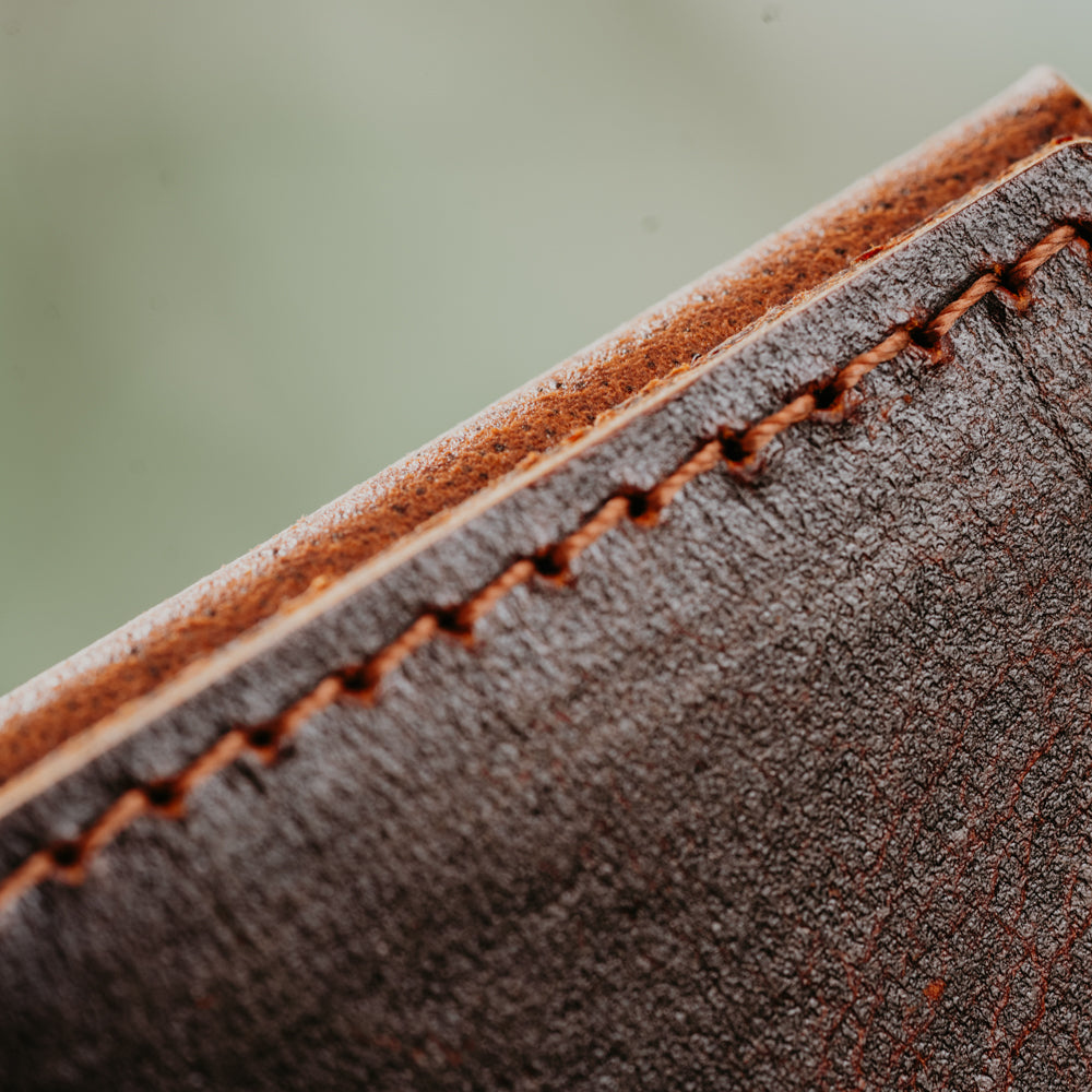 Slim Bifold Wallet Men's Genuine Leather Wallet