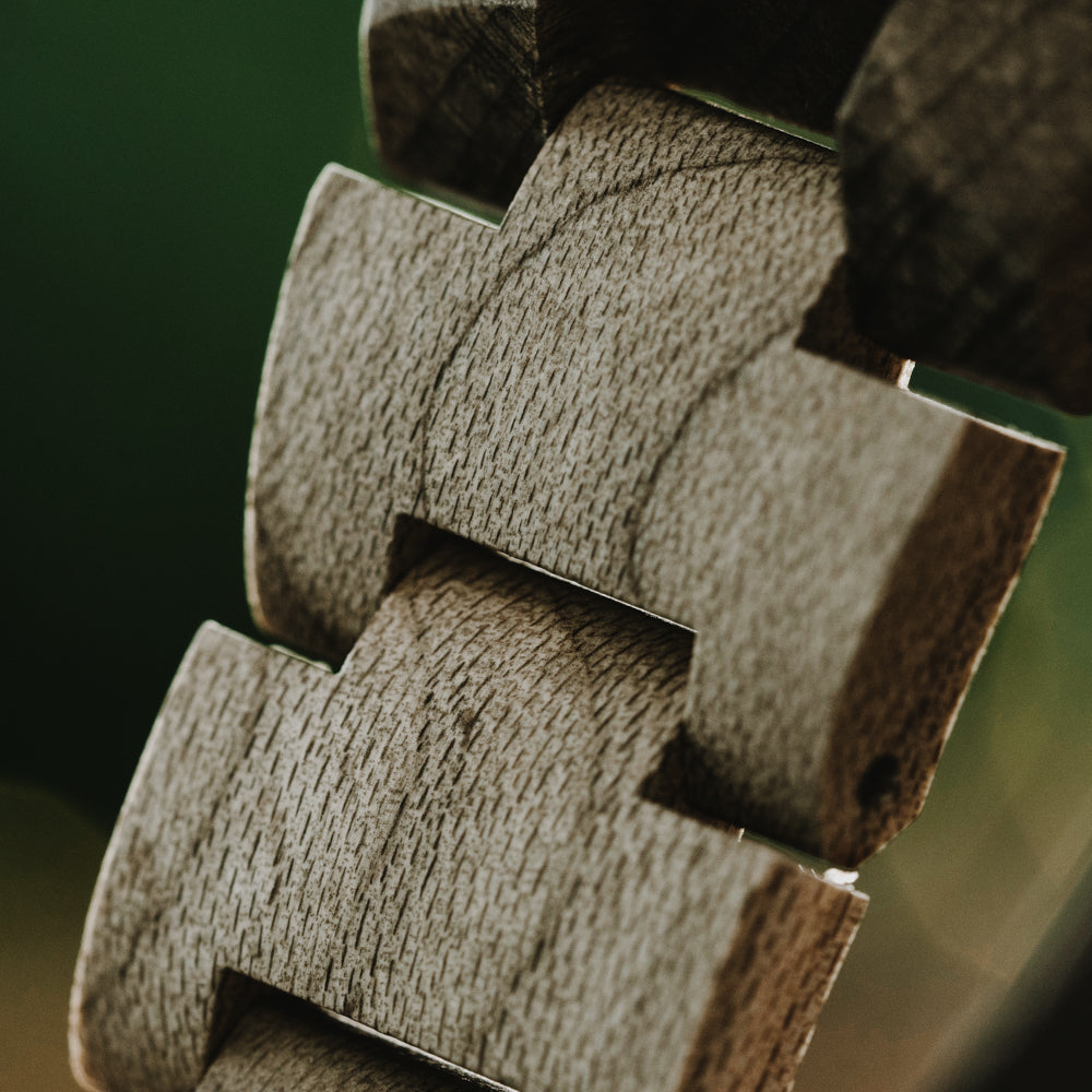 grey wooden watches for women