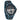 Tao Grey Marble Ebony Blue Men's Stainless Steel Wooden Watch